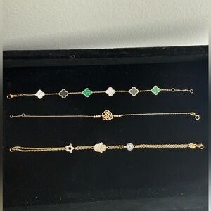 Brand New 18K Solid Gold Bracelets from Lebanon